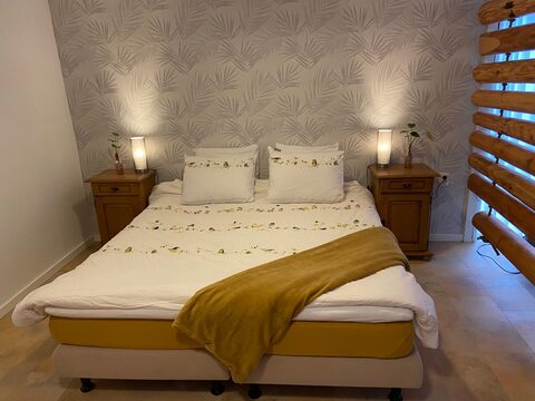 Slaapkamer van Logies Op Skyldum